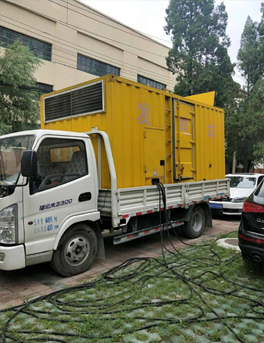 潮安发电车出租-柴油发电机组排烟系统设计要求及其考虑因素